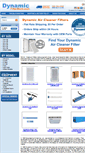 Mobile Screenshot of dynamicfilterstore.com